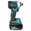 Makita DLX2566TJ - 2 Piece Combo Kit LXT - Inc  DHP492 DTD201 2x Batteries 5Ah & Charger