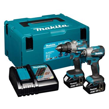 Makita DLX2579TJ  - 18v - Combo Kit LXT - 2pc - DHP489 /DTD158