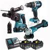 Makita DLX3196JX1 - 18v LXT Cordless Combo Kit - 2x5Ah - 3pc