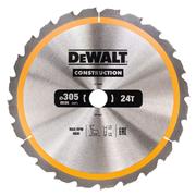DeWalt Construction Circular Saw Blade Stationary - Fast Rip 305mm 24T - DT1958