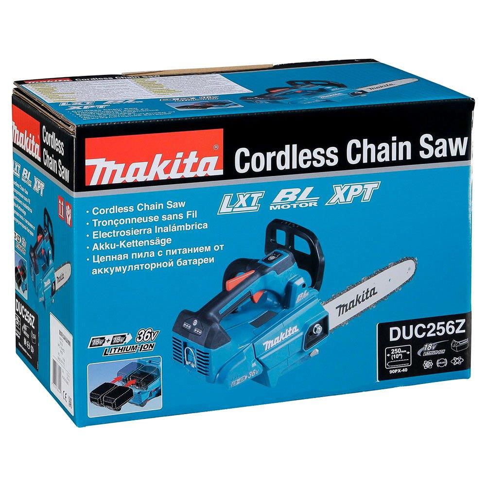 Makita DUC256Z 10" (250mm) Twin 18v LXT Brushless Chainsaw 3/8" Pitch