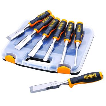 DeWalt DWHT48305-P - Chisel Set with Free Chisel Knife - 6 Piece