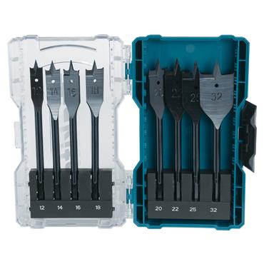 Makita Flat Bit Set - 8pc - E-08698