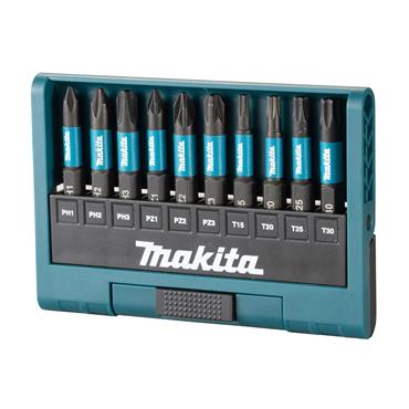 Makita E-12011 - Impact Black Bit Set - 25.3 x 12.2 x 2 - 10pc