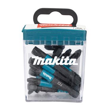Makita E-12413 - Screw Bit Impact Black - PZ2, 50 mm - 10 pcs