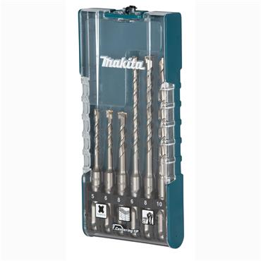 Makita E-15730 - SDS-PLUS  - TCT Hammer Drill Bit Set - 6pc