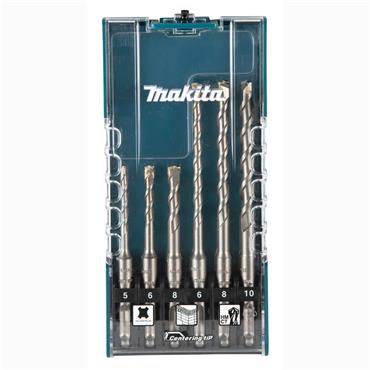 Makita E-15730 - SDS-PLUS  - TCT Hammer Drill Bit Set - 6pc