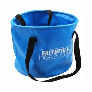 Faithfull Collapsible Waterproof Multi Use Buckets - 20L + 12L - FAI1220LBUC