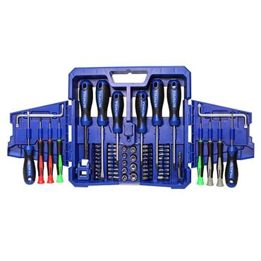 FAITHFULL - 63 Piece 1/4in Square Drive Socket Set