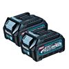 Makita GA012GD201 - 40v XGT - 115mm Angle Grinder - 2x2.5Ah Batts, Charger & Case