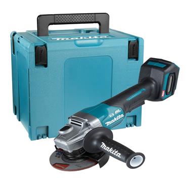 Makita GA012GZ01 - 40Vmax115mm Angle Grinder - Paddle switch - Makpac Case - Body