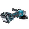 Makita GA012GZ01 - 40Vmax115mm Angle Grinder - Paddle switch - Makpac Case - Body