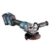 Makita GA023GZ01 - 40Vmax 125mm Angle Grinder - Slide Switch - Variable Speed + AWS - Makpac - Body
