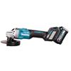 Makita GA023GZ01 - 40Vmax 125mm Angle Grinder - Slide Switch - Variable Speed + AWS - Makpac - Body