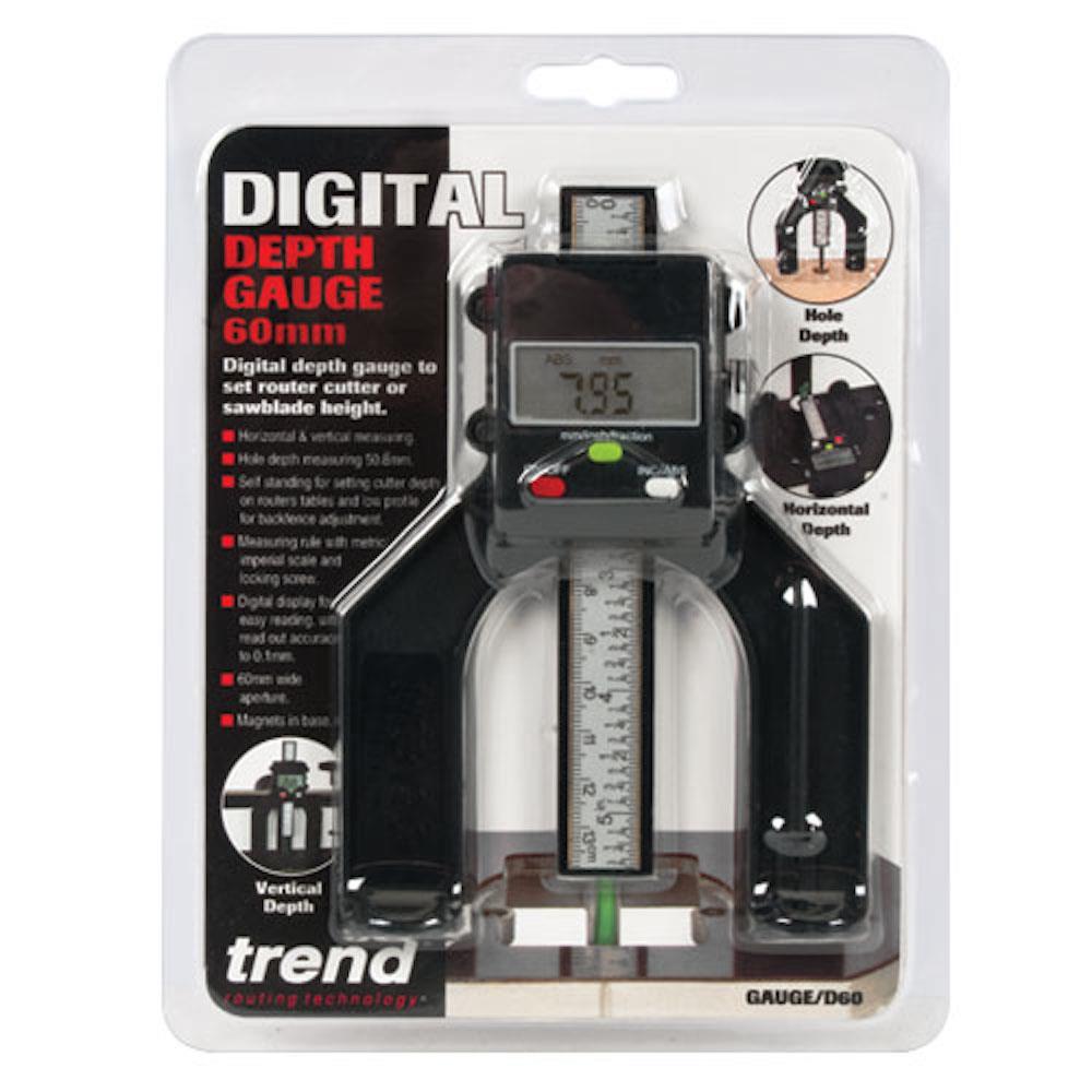 Trend Digital Depth GaugeSetting & checking depths for routing & sawing applications. GAUGE