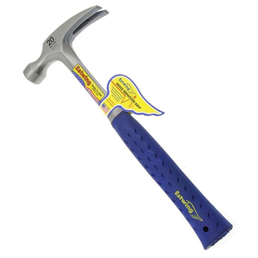 Estwing E3/20S Straight Claw Framing Hammer Vinyl Grip 20oz Powertool