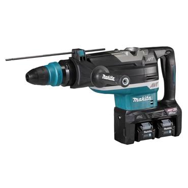 Makita HR006GD203 - 40v XGT SDS Max Twin  - Demolition Hammer - 2X2.5Ah Batts, Charger & Case
