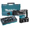Makita HR006GD203 - 40v XGT SDS Max Twin  - Demolition Hammer - 2X2.5Ah Batts, Charger & Case