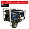 Jefferson JEFGENPET63EL - 7.9kVA Petrol Generator - Electric Start