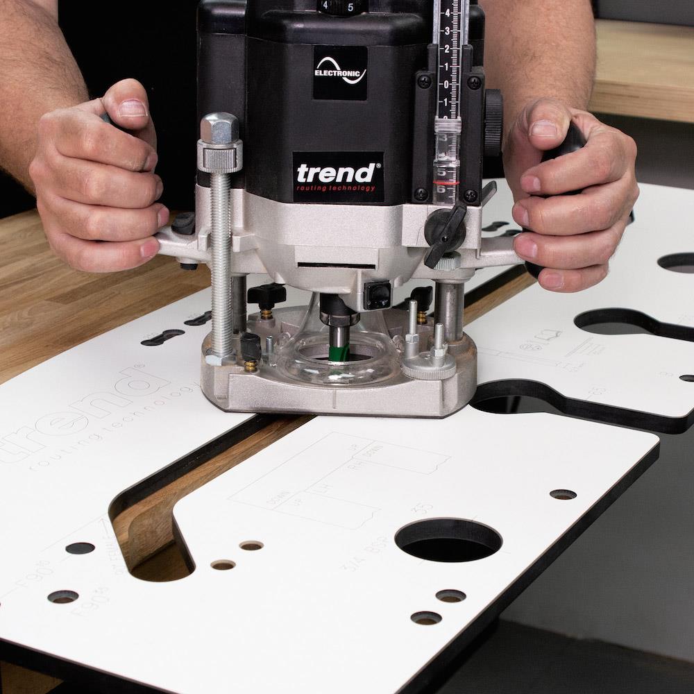 Trend MultiMaterial Square Edge Kitchen Worktop Jig 700mm KWJ700S