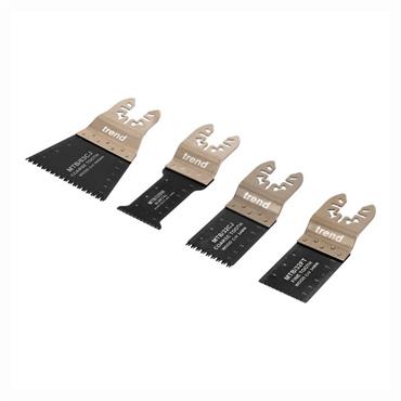 Trend MTB/SET/4 - Universal Multi-Tool Blade Set - 4pc