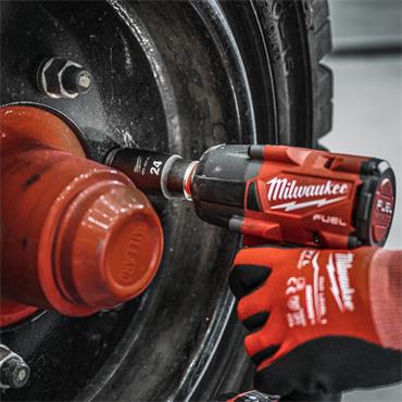 Milwaukee  ShW IMPACT DUTY - Hex Socket - 1/2 deep - Various - 1pc - P-4932480329  -