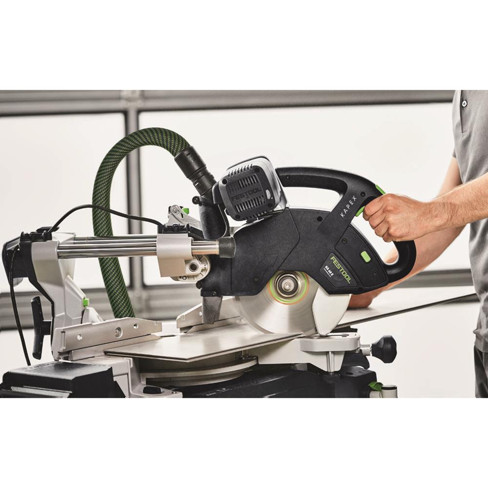 Festool Sliding compound mitre saw KS 60 ESET KAPEX Powertool.ie