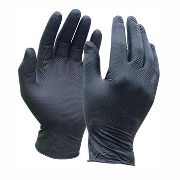 Jefferson P-JEFGLNIBK-100M- Black Nitrile Gloves - Box Of 100 - Sizes -