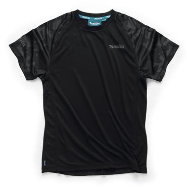 MAKITA P-MK102M-BLK-S - TECH T-SHIRT SIZES: S - 2XL