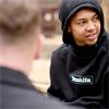 MAKITA P-MK104M-BLK-S - ORIGIN HOODIE - SIZES: S - 2XL