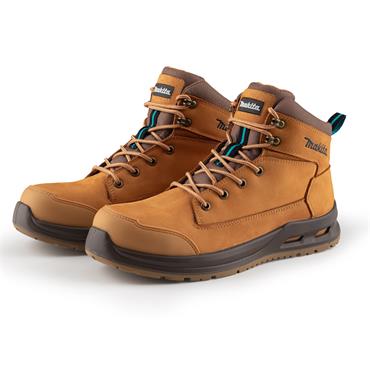 MAKITA P-MK403M-TAN-41 - KYOTO SAFETY BOOTS - SIZES: UK 7 (EUR 41) - UK 12 (EUR 47)