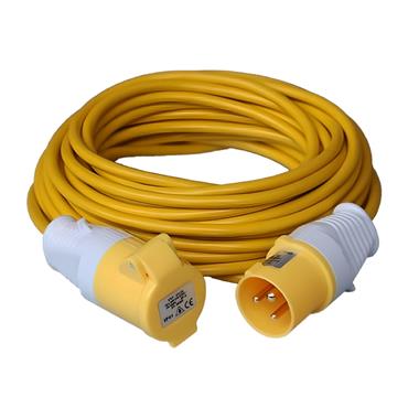 Power P-RH120 - Power Cable Reel- 14m - 110v - 2.5sq - Various Amp