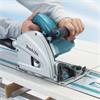 Makita SP6000J 165mm Plunge Saw Kit with 2x 1.4M Guide Rails & Rail Connector. Kit-Box