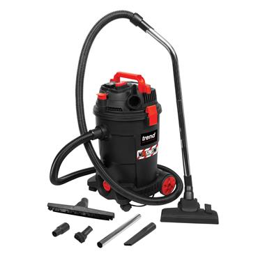 Trend P-T33A  - 1200w Wet & Dry M-Class Dust Extractor - Various Voltage