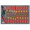 Toptul 125pc - 7-Drawer Tool Trolley VDE Insulated - QGE12518