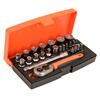 Bacho SL25 - 1/4" Square Drive Socket Set