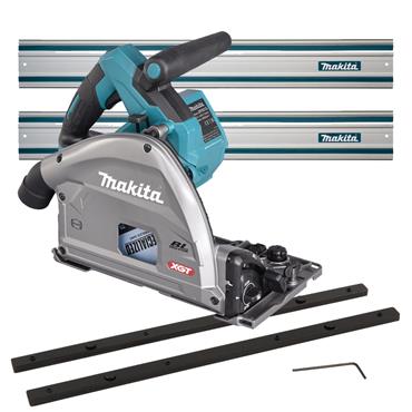 Makita SP001GZ0301 - 40v XGT - Plunge Cut Circular Saw - 2 x Guide Rails & Connectors