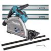 Makita SP001GZ0301 - 40v XGT - Plunge Cut Circular Saw - 2 x Guide Rails & Connectors