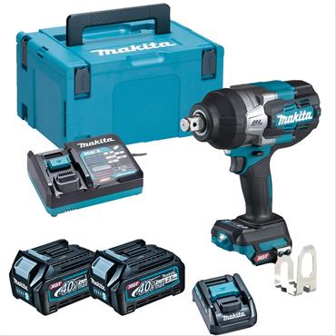Makita TW001GD202 - 40v XGT -  3/4" Impact Wrench 2x Batts, Charger & Case