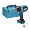 Makita TW003GZ01 - 40Vmax Impact Wrench 1,360Nm - 1/2inc Square, Pin detent - Makpac - Body
