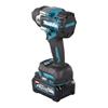 Makita TW007GZ01 - 40Vmax Impact Wrench 760Nm Â½inc Square, C-ring - Makpac - Body