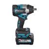 Makita TW007GZ01 - 40Vmax Impact Wrench 760Nm Â½inc Square, C-ring - Makpac - Body