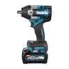 Makita TW007GZ01 - 40Vmax Impact Wrench 760Nm Â½inc Square, C-ring - Makpac - Body