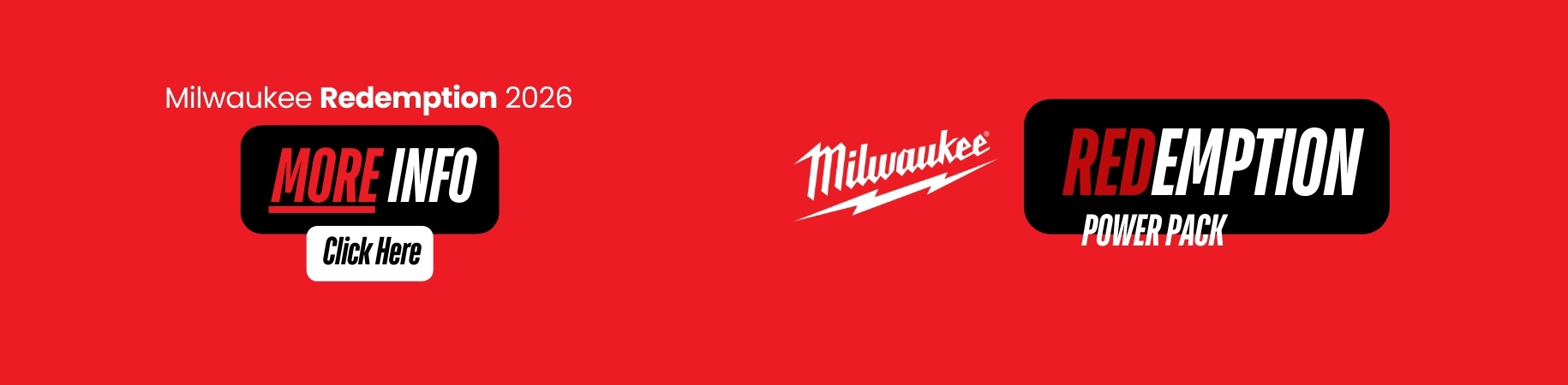 Milwaukee Redemption Info