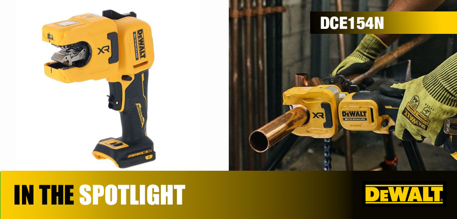 Dewalt DCE154N - 18v XR Brushless Copper Tube Cutter - Body