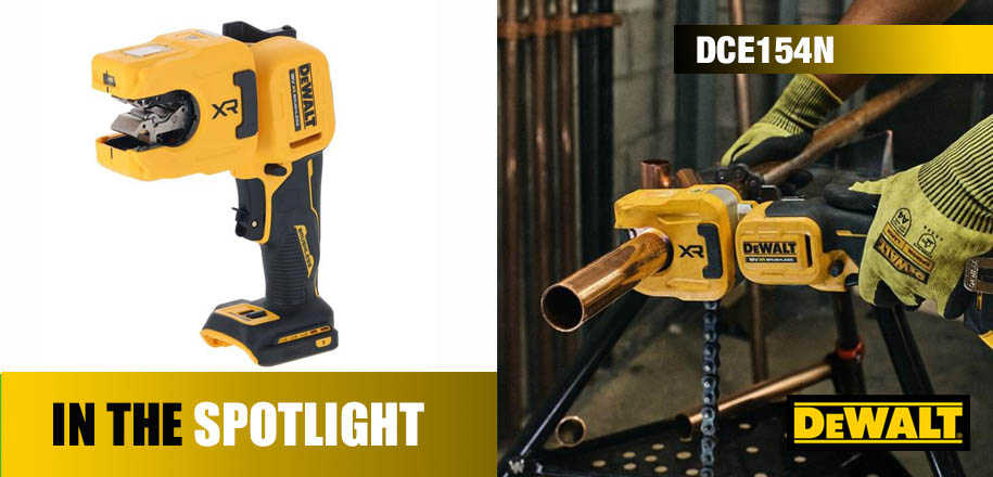 Dewalt DCE154N - 18v XR Brushless Copper Tube Cutter - Body