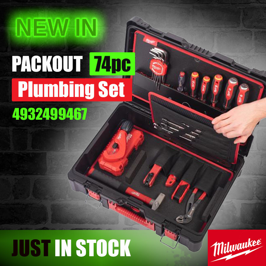 Milwaukee PACKOUT - Plumbing Set - 74pcs - 4932499467