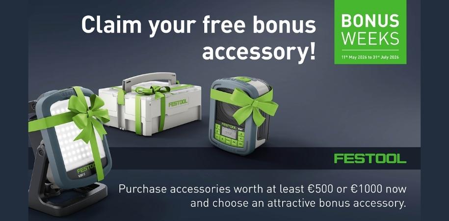 Festool Free Bonus Accessory - Promotion