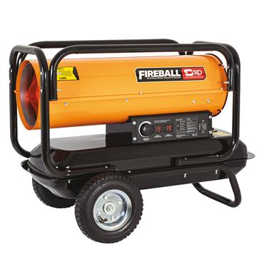FIREBALL XD100 Diesel/Paraffin Space Heater - 09593