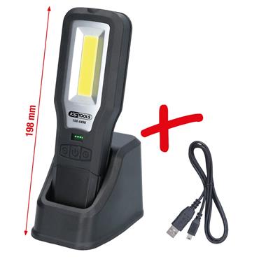 Mobile workshop foldable hand lamp 550 lumen 150-4490